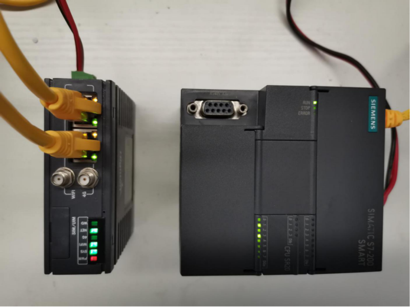 DG视讯DG智通网关连接plc示意图